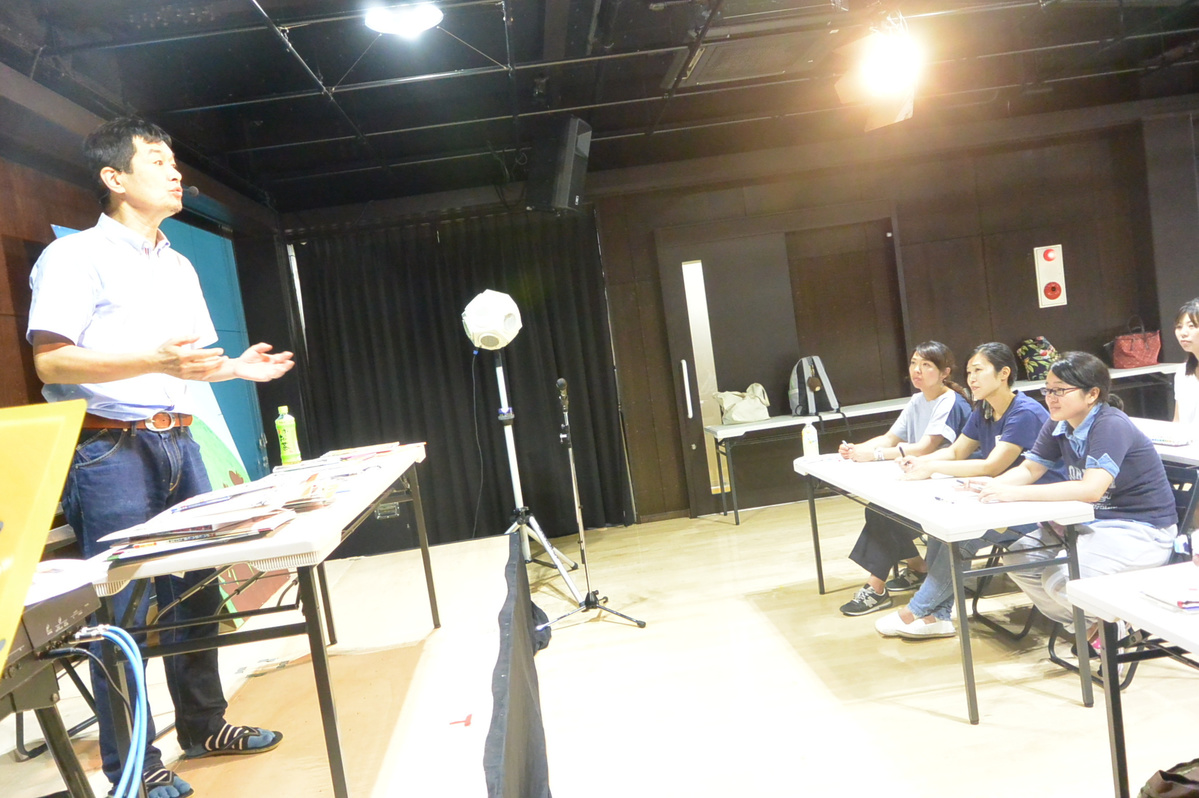 新田新一郎：研修会の様子