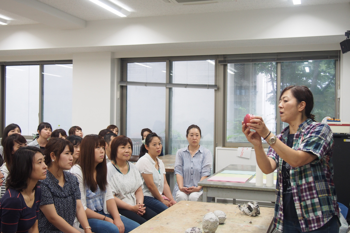 しがちゃん：研修の様子